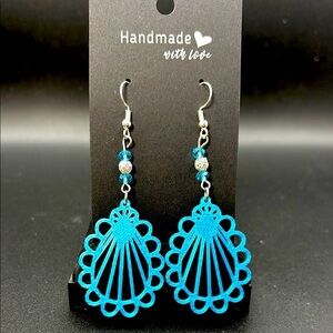 Handmade Blue Earrings